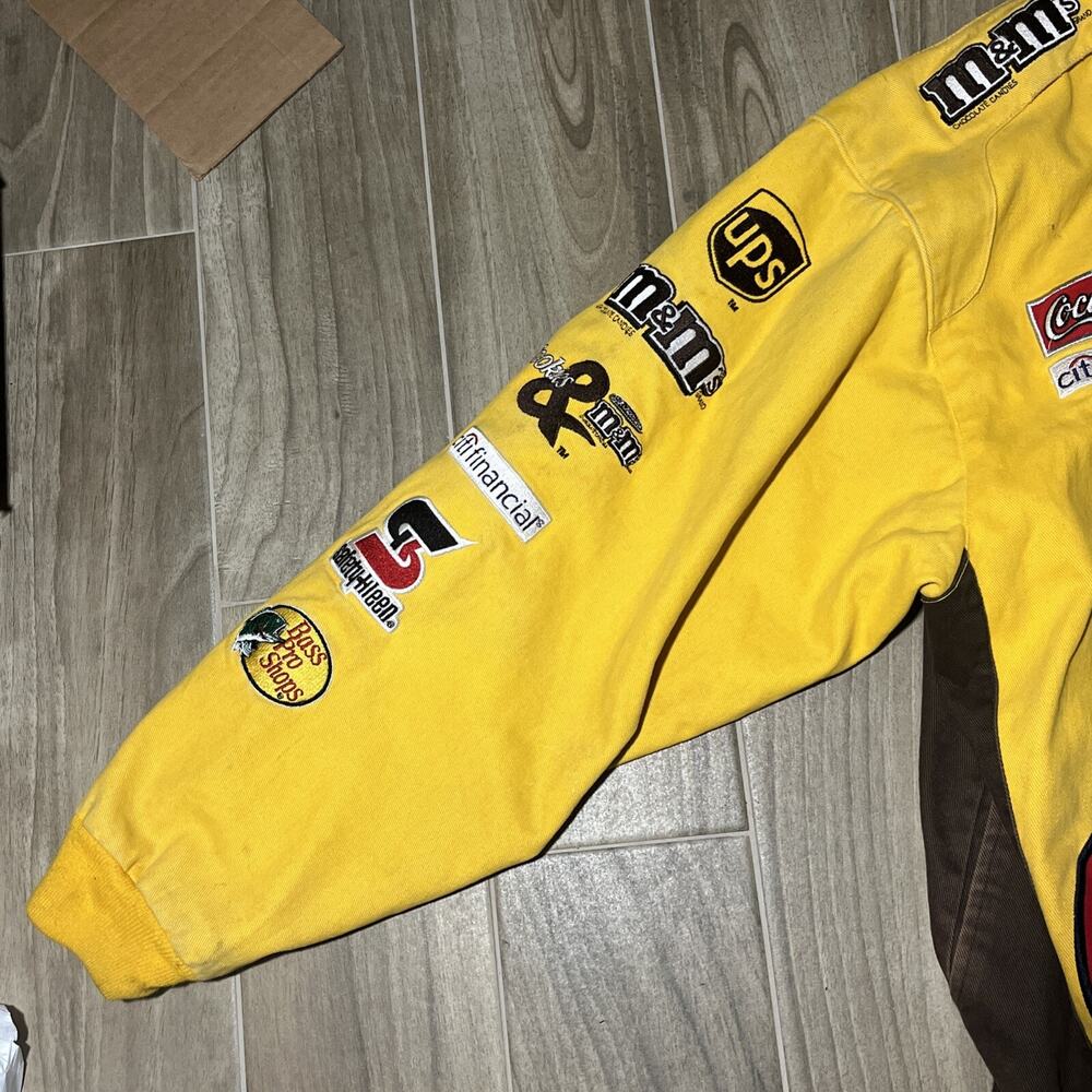 Chase Authentics M&M’s Jacket Yellow/Brown Size 3… - image 5